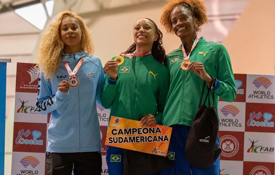 Imagen de Atletismo: Uruguay ganó cuatro medallas en el Sudamericano Indoor de Cochabamba